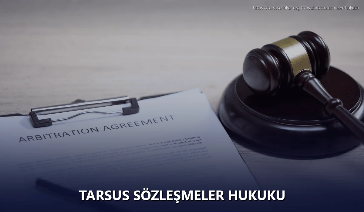 Tarsus Sözleşmeler Hukuku